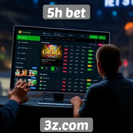 Interface do usuário do 5h bet é bem avaliada